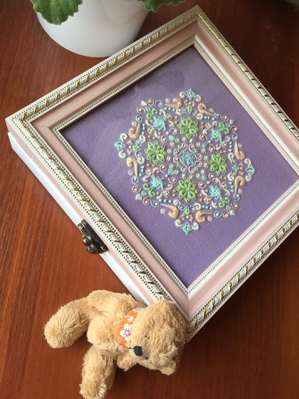 Работа «Мои первые шовчики»