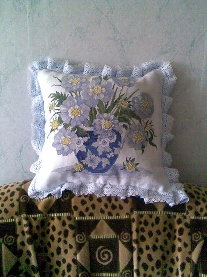 Работа «Подушка для мамы»