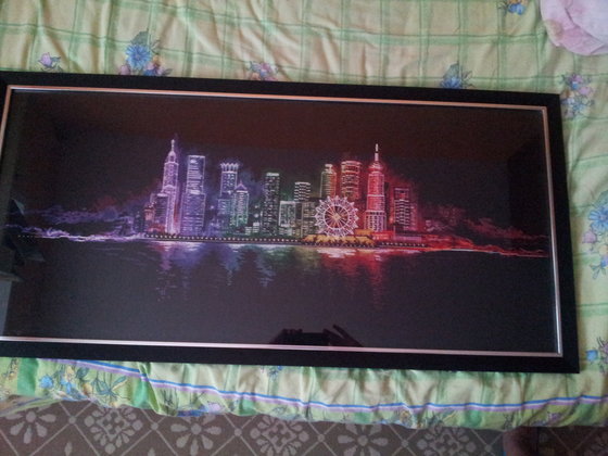 Работа «Ночной город»