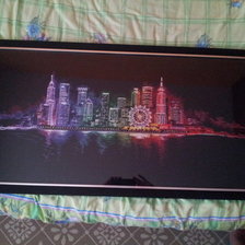 Работа «Ночной город»