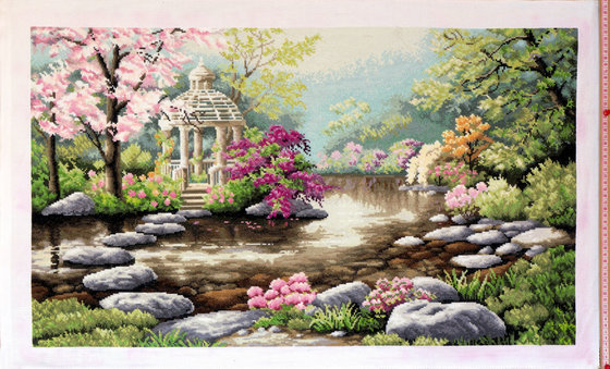 Работа «Японский сад»