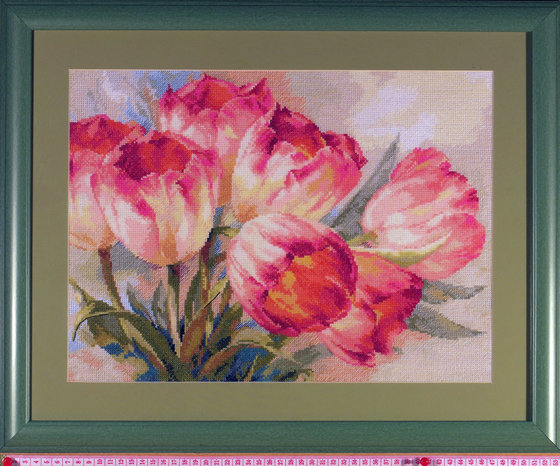 Работа «Тюльпаны»