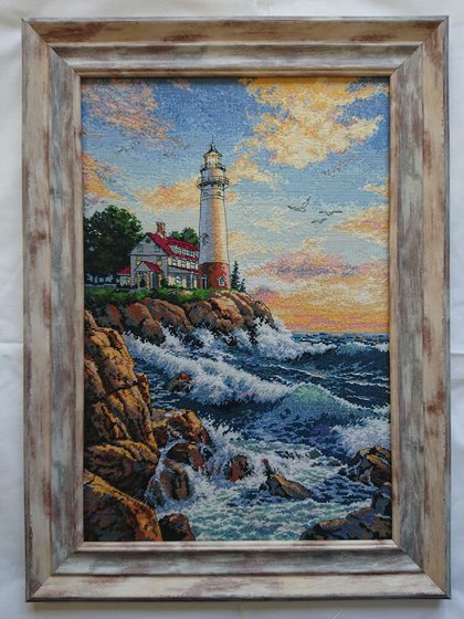 Работа «DIMENSIONS 03895 СКАЛИСТЫЙ БЕРЕГ (ROCKY POINT)»