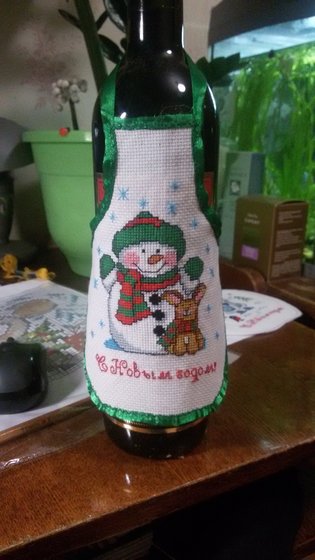 Работа «Фартук новогодний»