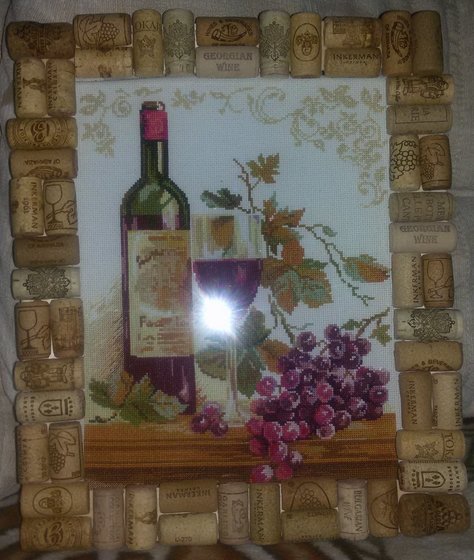 Работа «Красное вино»