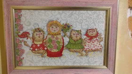 Работа «"Матрёшкина вечеринка"»