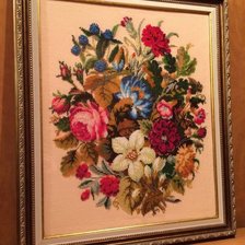 Работа «Вышивка бисером»