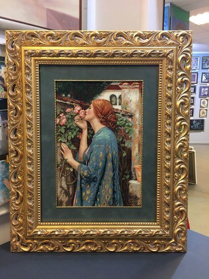 Работа «Моя новая работа ждет меня в багетной мастерской!»