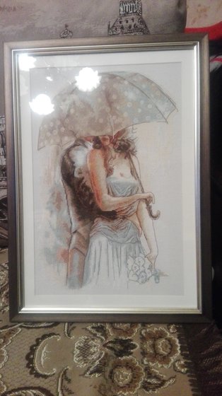 Работа ««Двое под зонтом» Лукас»