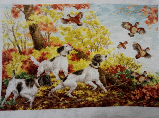 Работа «Охота на куропаток»