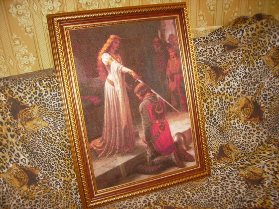 Работа «Посвящение в рыцари.»