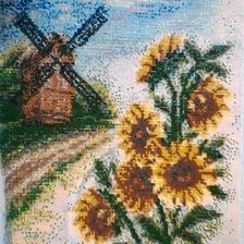 Работа «Подсолнухи»