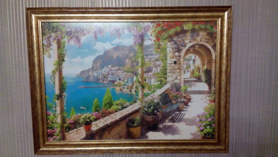 Работа «Терраса у моря»