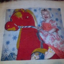 Работа «Анита на коне»