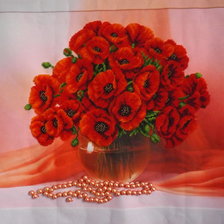 Работа «Набор бисером Магия канвы»