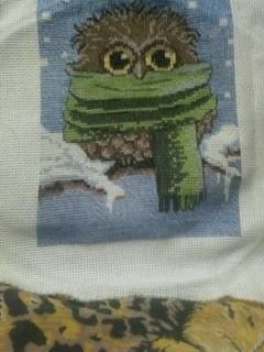 Работа «"Совёнок зимой"»