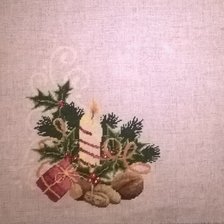 Работа «Рождественская салфетка»