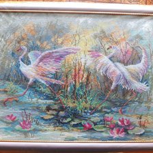 Работа «Танец фламинго»