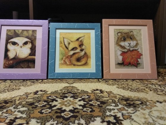 Работа «Подарок любимой доченьке»