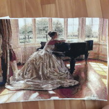 Работа «Пианистка»