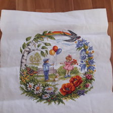 Работа «Летняя миниатюра»