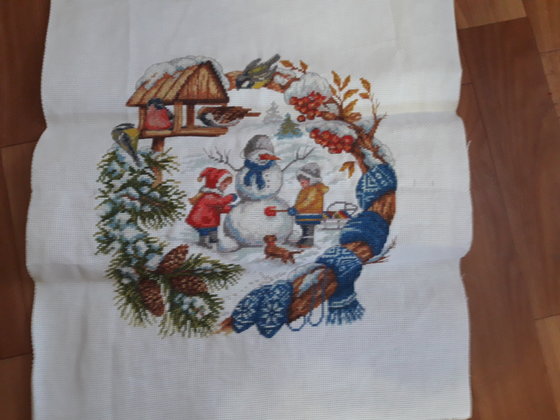 Работа «Зимняя миниатюра»