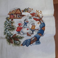 Работа «Зимняя миниатюра»