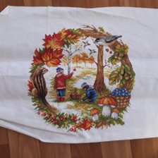 Работа «Осенняя миниатюра»