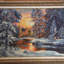 Работа «Зимний пейзаж»