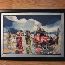 Работа «-design works пляжный вальс»