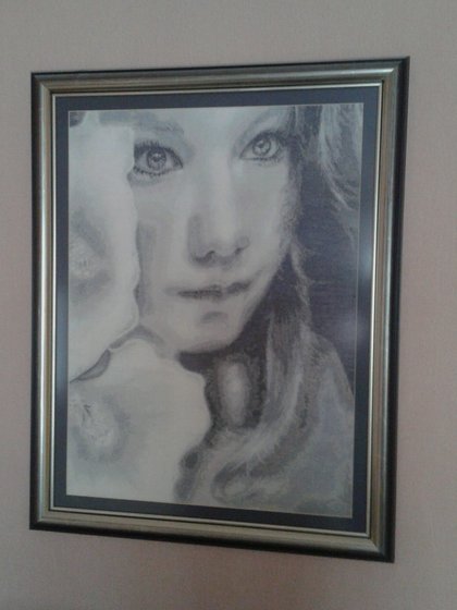 Работа «АНГЕЛЬСКИЕ ГЛАЗА»