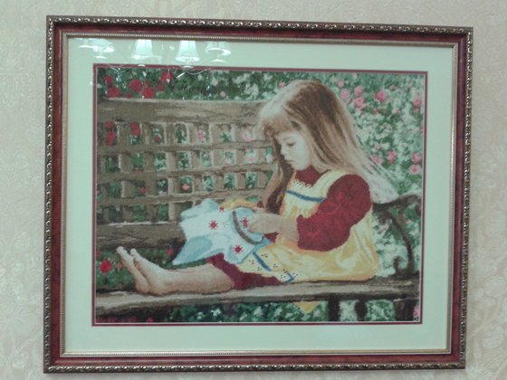 Работа «Первые стежки»