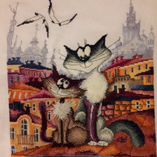 Работа «Город кошек»