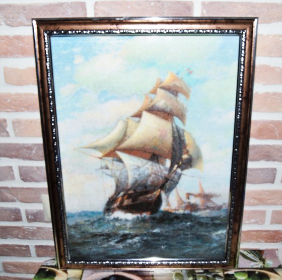 Работа «Парусник и пар»