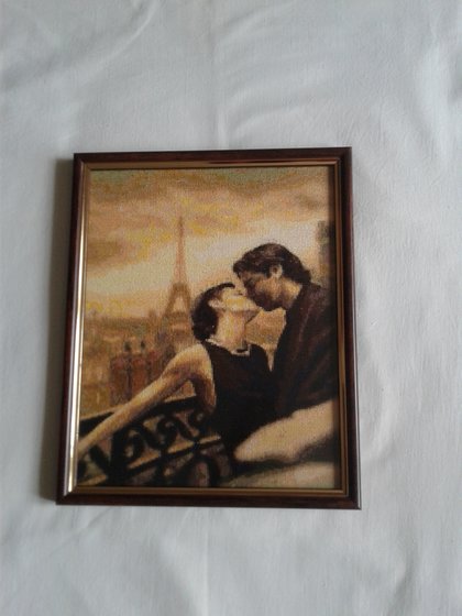 Работа «поцелуй в Париже»
