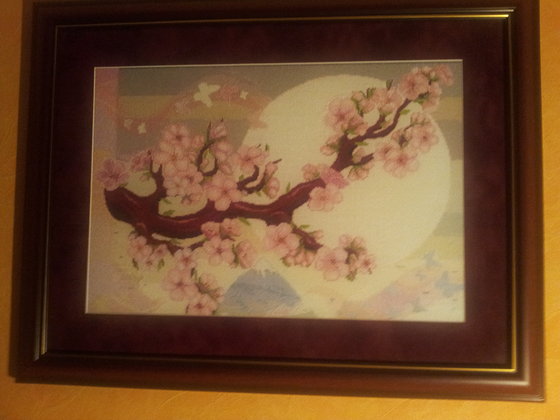 Работа «Ветка сакуры( новое оформление)»