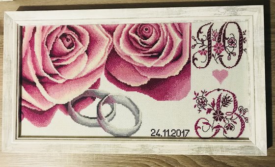 Работа «Моя свадебная метрика (оформленная)»