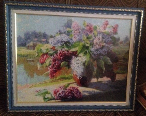 Работа «Сирень»