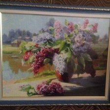 Работа «Сирень»