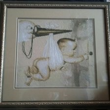 Работа «Подарок от аиста»