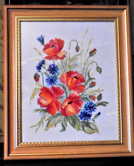 Работа «Полевые цветы»