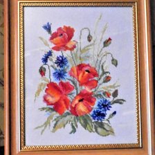 Работа «Полевые цветы»