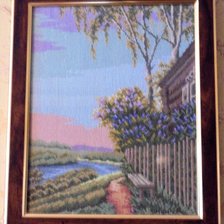 Работа «Майский вечер»