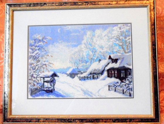 Работа «Русская зима»