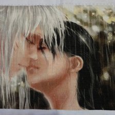 Работа «Под дождём (Химера)»