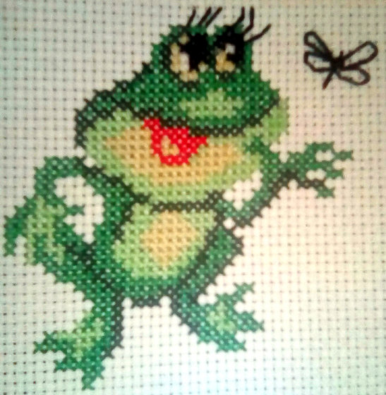 Работа «Лягушка»