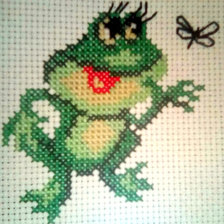 Работа «Лягушка»