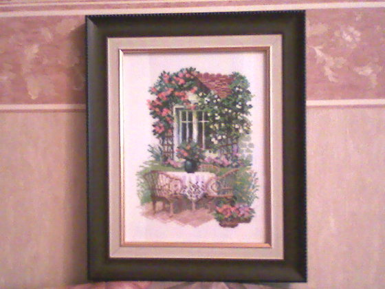 Работа «утро на даче»