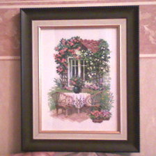 Работа «утро на даче»