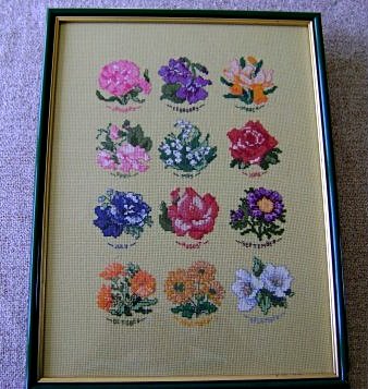 Работа «Цветочный календарь»